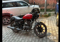 Red And Black Royal Enfield Thunderbird X 350