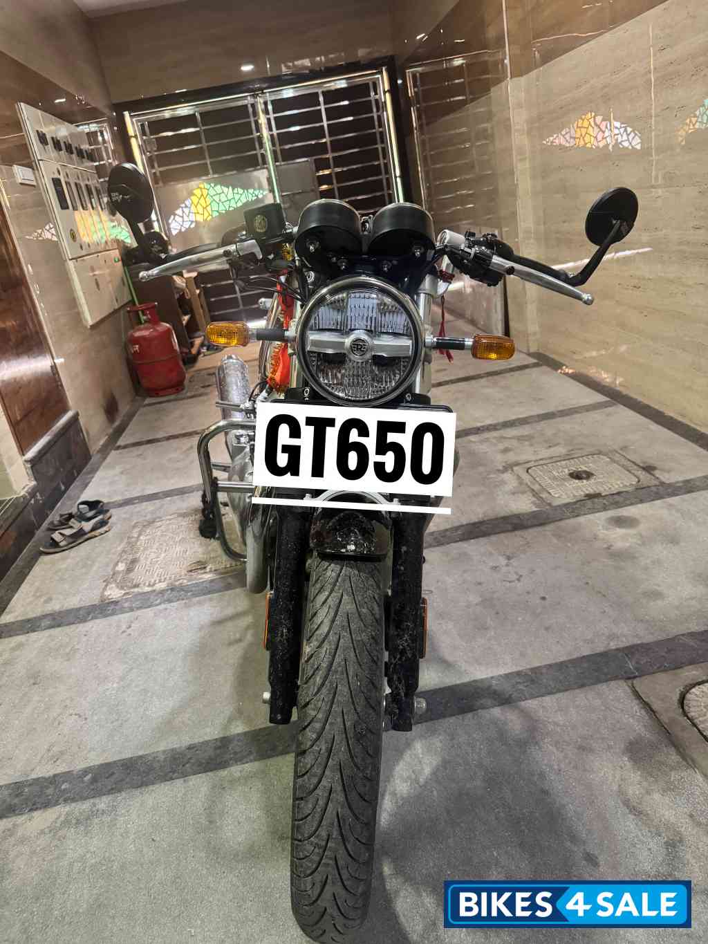Chrome Royal Enfield Continental GT 650