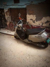 Grey TVS iQube Electric