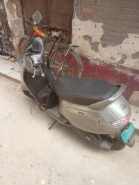 Grey TVS iQube Electric