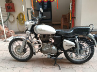 Silver Royal Enfield Bullet Electra 5S