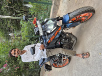 Blue KTM Duke 250 2025