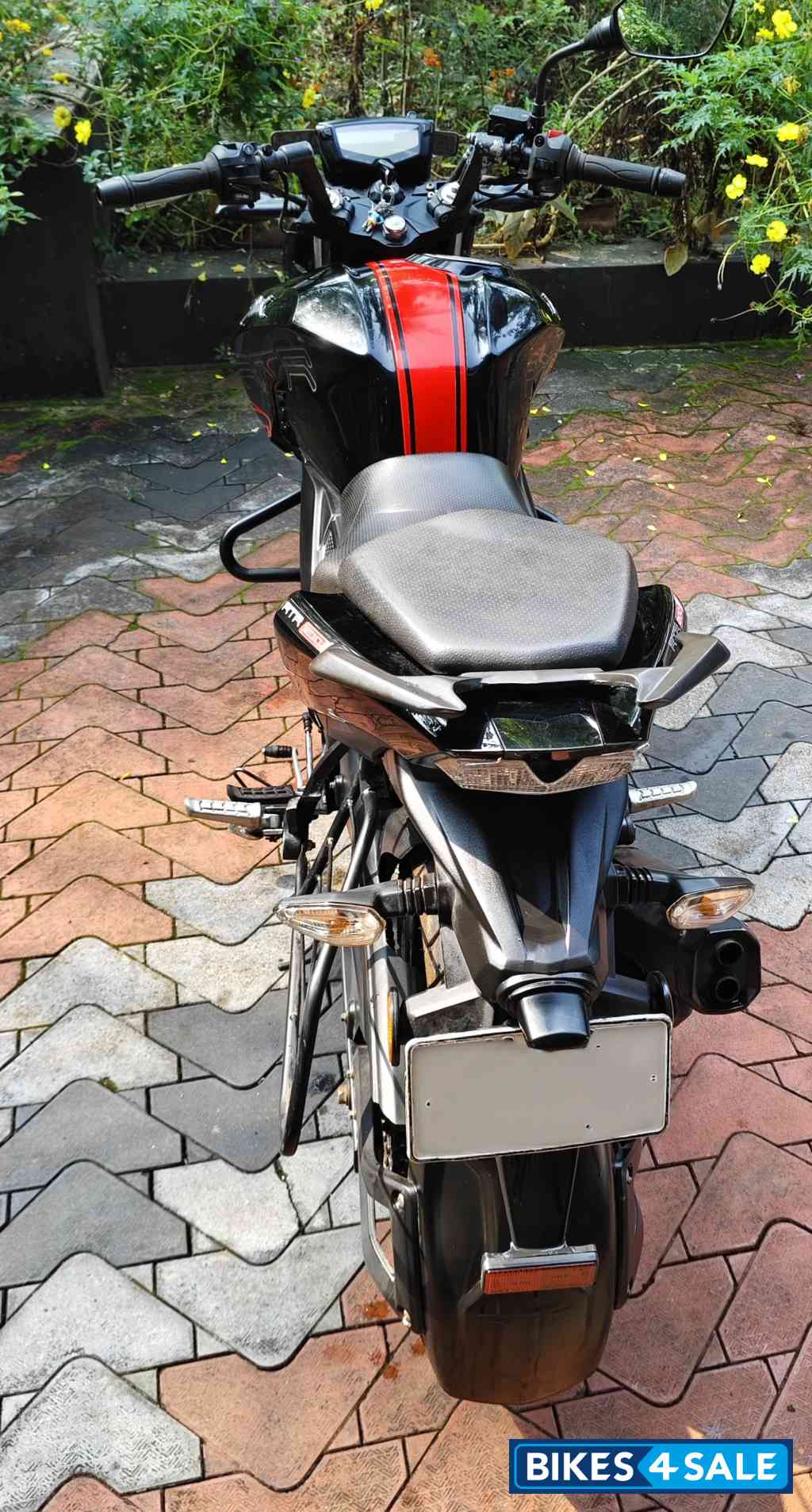 Red And Black TVS Apache RTR 200 4V ABS