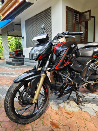 Red And Black TVS Apache RTR 200 4V ABS