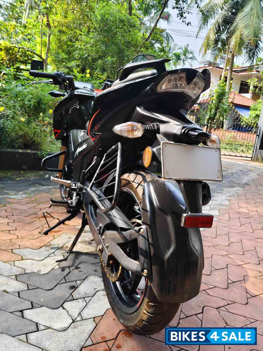Red And Black TVS Apache RTR 200 4V ABS