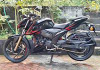 Red And Black TVS Apache RTR 200 4V ABS