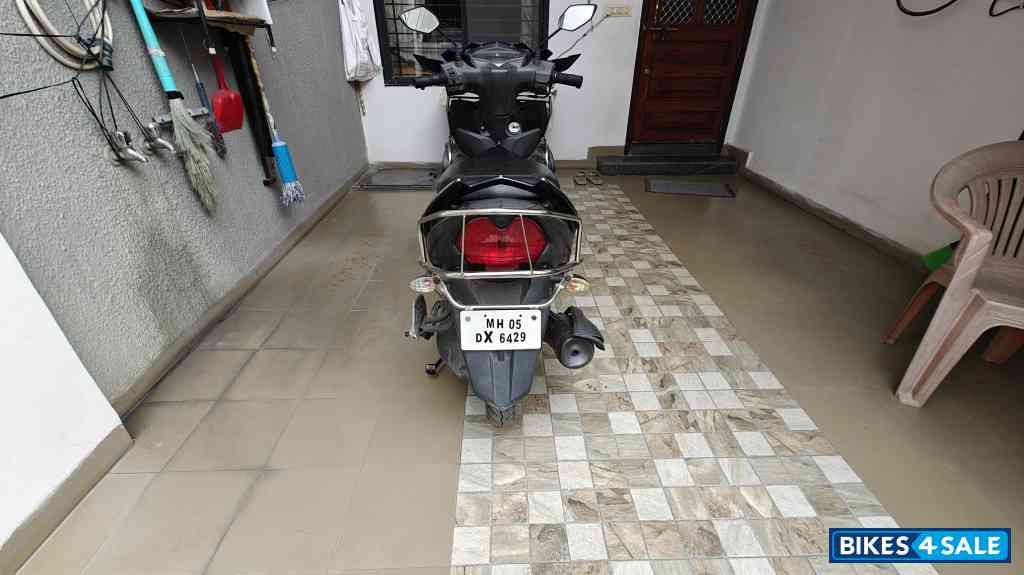 Blue Yamaha Cygnus Ray ZR Street Rally