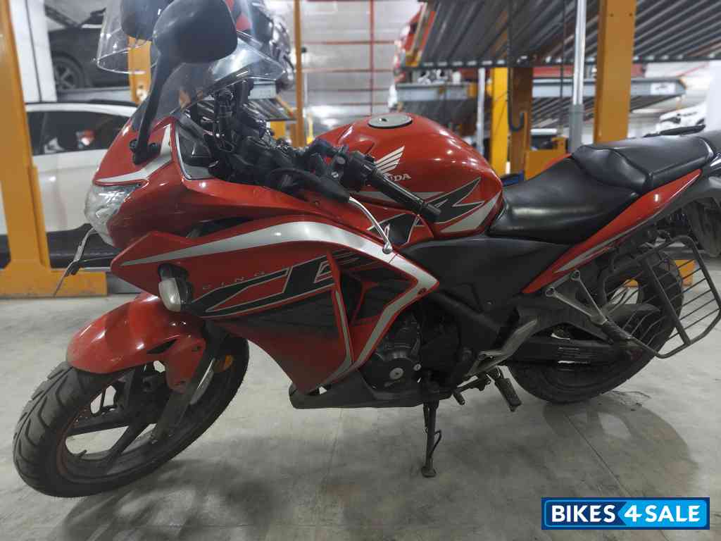 Sports Red Honda CBR 250R