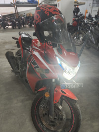 Sports Red Honda CBR 250R