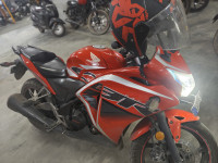 Sports Red Honda CBR 250R