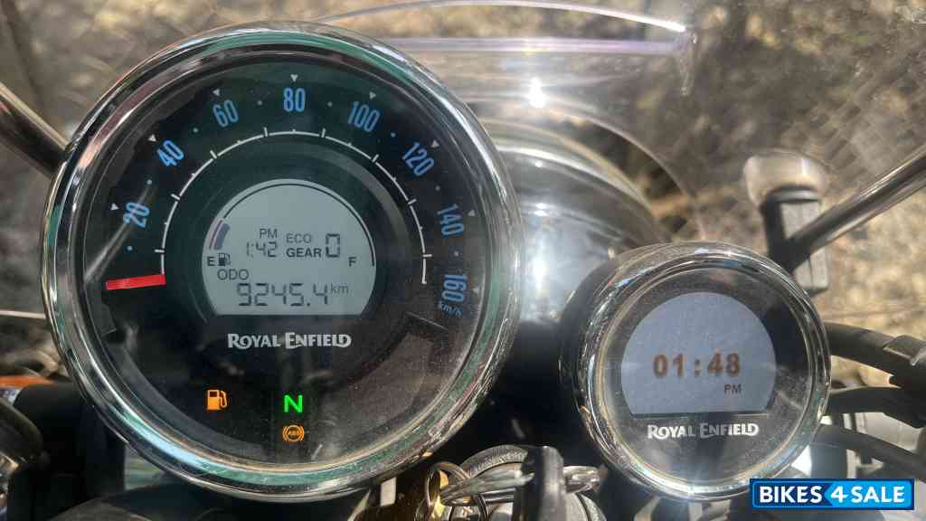 Blue Royal Enfield Meteor 350 Supernova