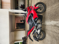 Red Bajaj Pulsar RS 200 ABS