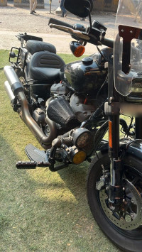 Vivid Black Harley Davidson Fat Bob