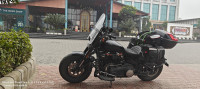Vivid Black Harley Davidson Fat Bob