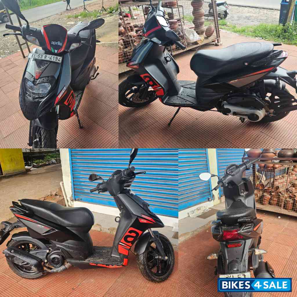 Black & Red Aprilia SR 160