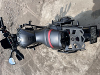 Matt Black Bajaj Dominar 400