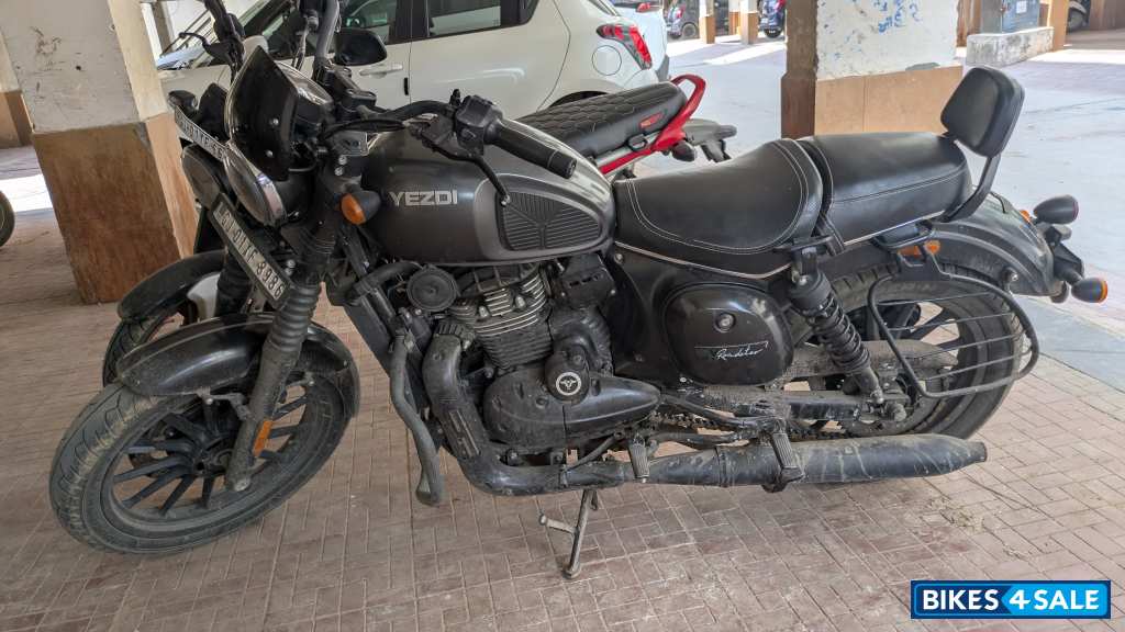 Smoke Grey Yezdi Roadster Dark