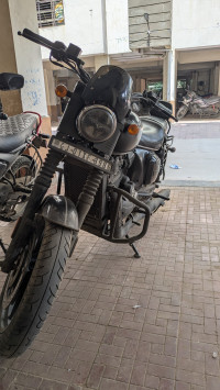 Smoke Grey Yezdi Roadster Dark