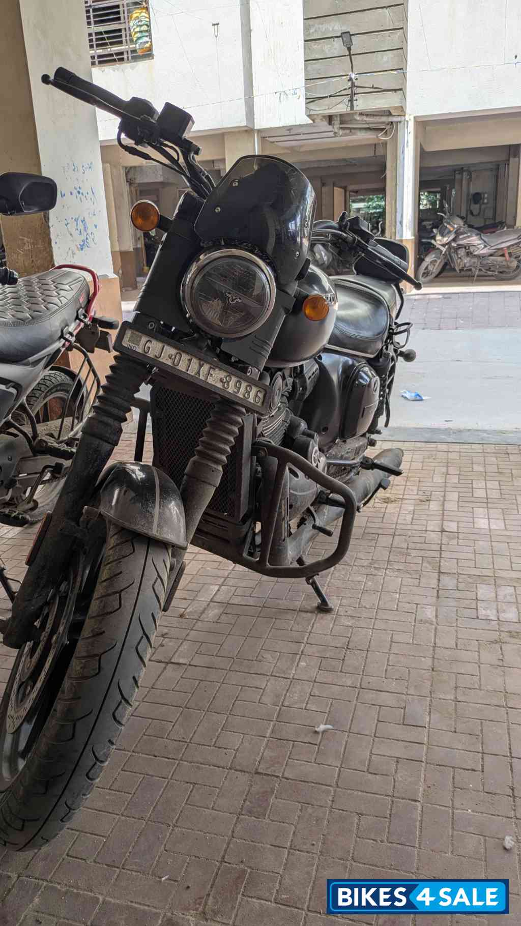 Smoke Grey Yezdi Roadster Dark