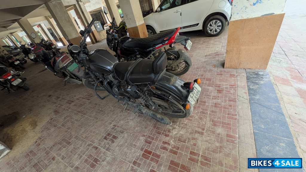 Smoke Grey Yezdi Roadster Dark