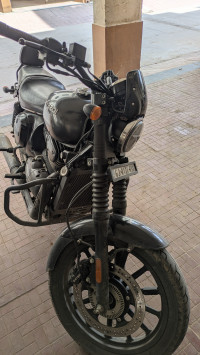 Smoke Grey Yezdi Roadster Dark