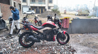 Red Bajaj Dominar 250 2022