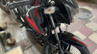 Black TVS Apache RTR 160 BS VI