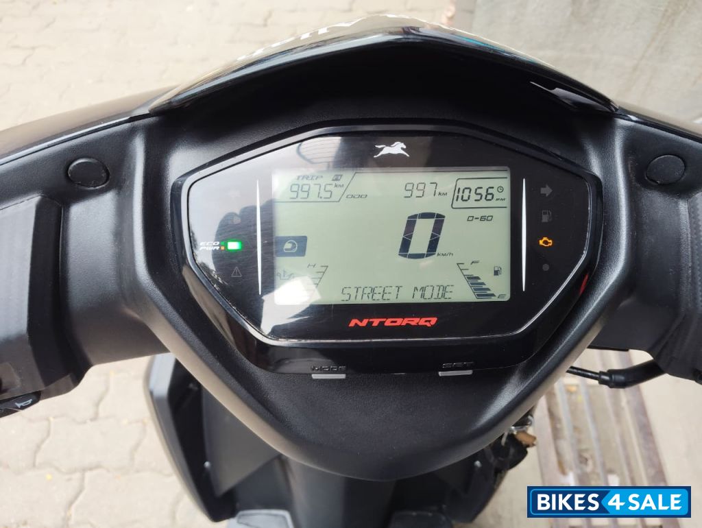 Black TVS NTORQ 125 Race Edition