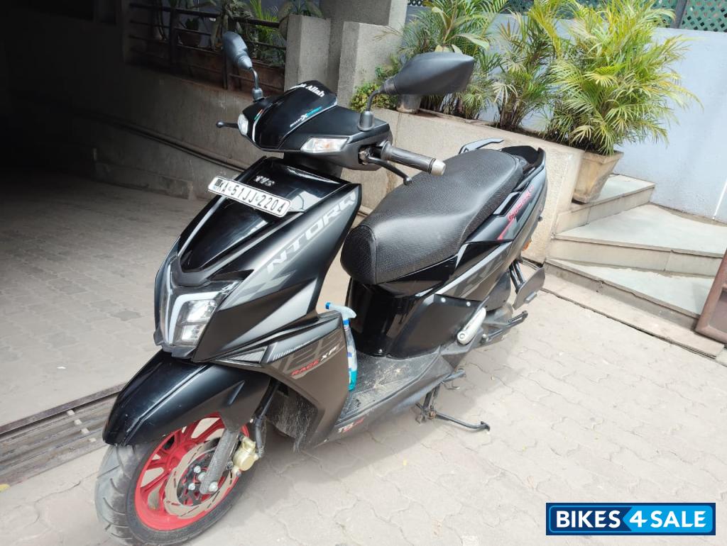 Black TVS NTORQ 125 Race Edition