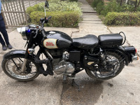 Black Royal Enfield Classic 350 Dual Channel ABS BS IV