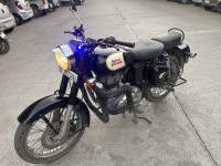 Black Royal Enfield Classic 350 Dual Channel ABS BS IV