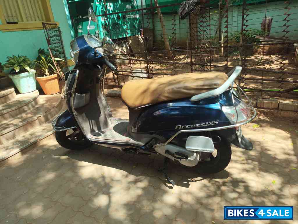 Greenish Blue Suzuki Access 125 CBS
