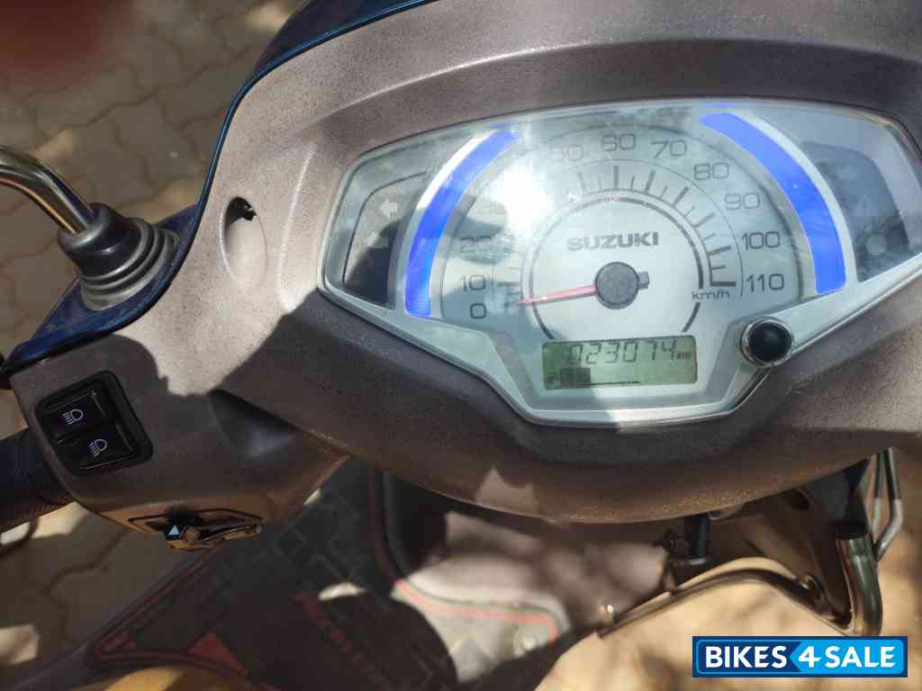 Greenish Blue Suzuki Access 125 CBS