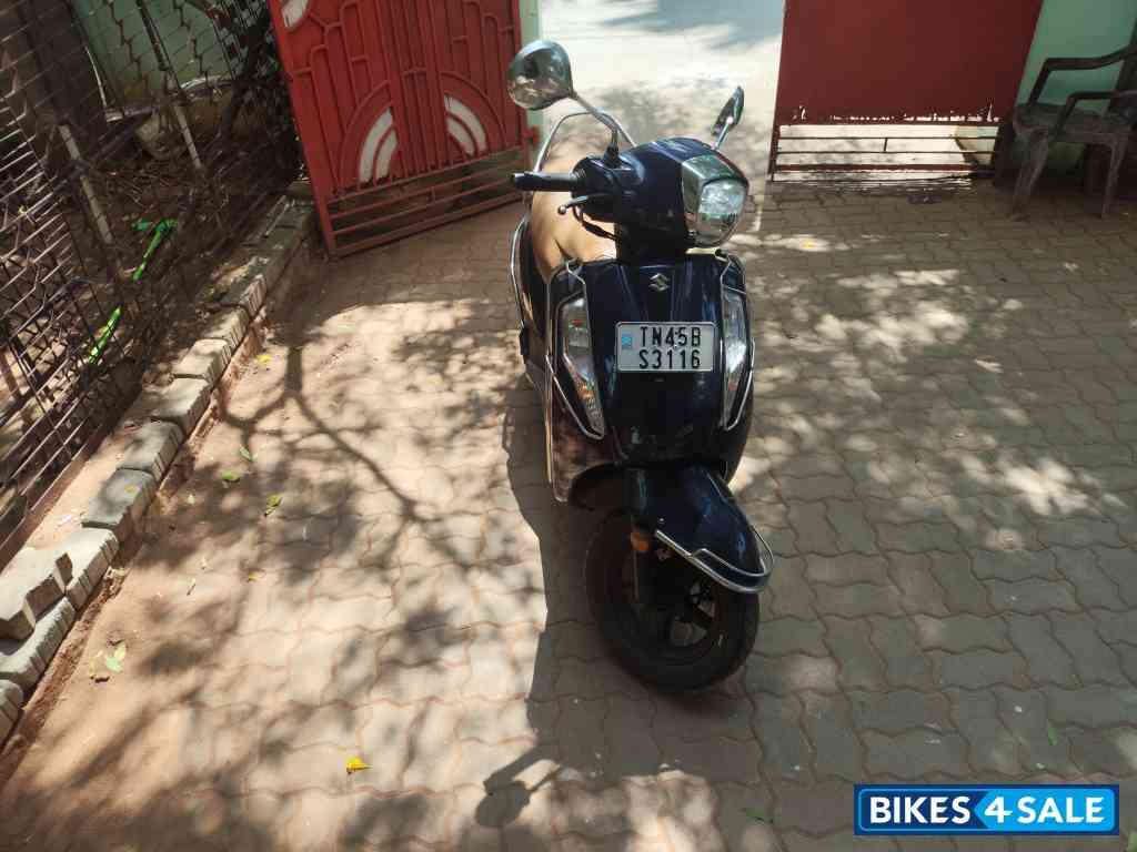 Greenish Blue Suzuki Access 125 CBS