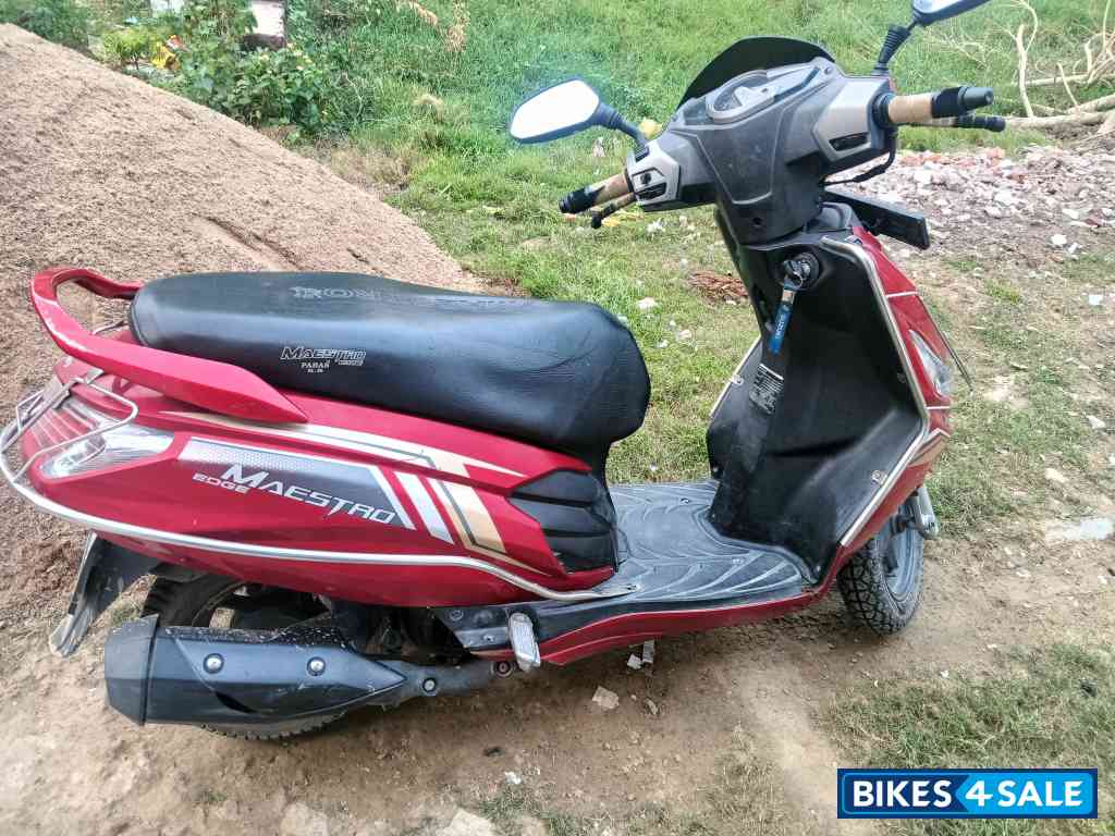 Blazing Red Hero Maestro Edge 125 BS6