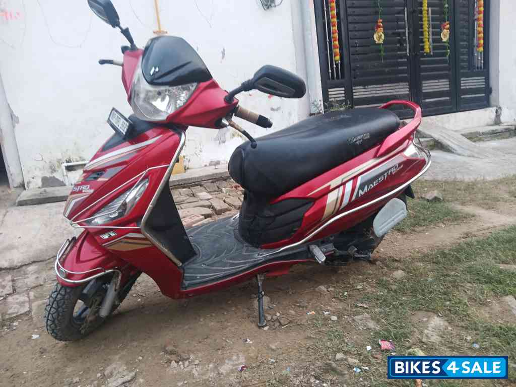 Blazing Red Hero Maestro Edge 125 BS6