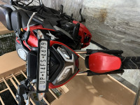 Red TVS Raider 125