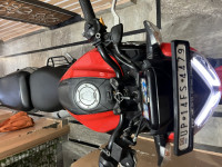 Red TVS Raider 125