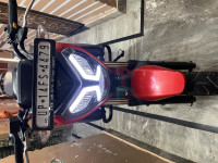 Red TVS Raider 125