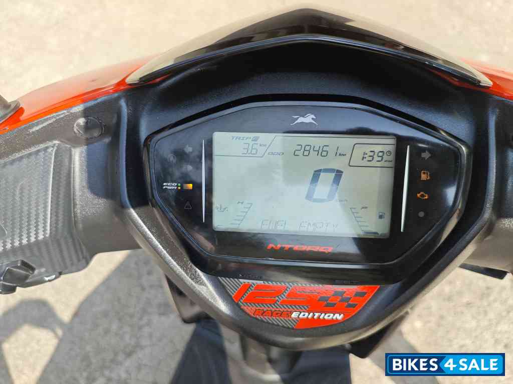 Red-black TVS NTORQ 125 Race Edition BS6
