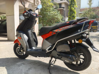 Red-black TVS NTORQ 125 Race Edition BS6