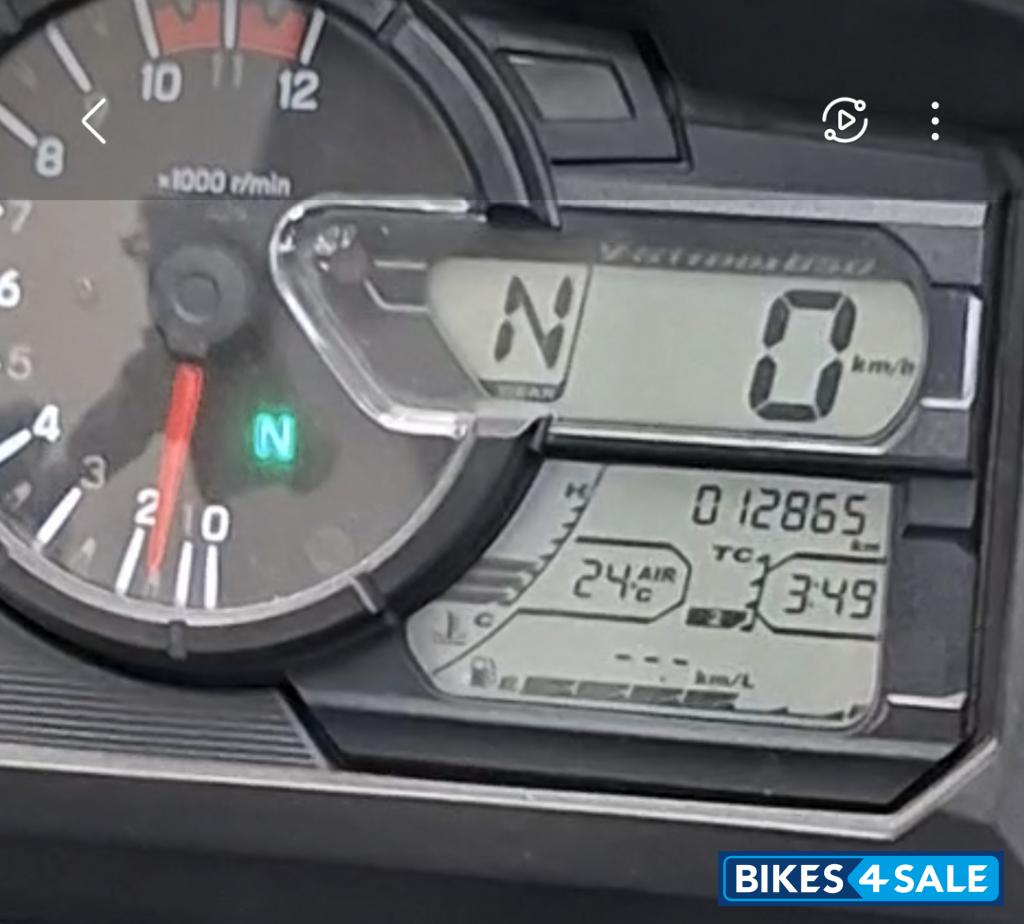 White Suzuki V-Strom 650XT ABS BS6