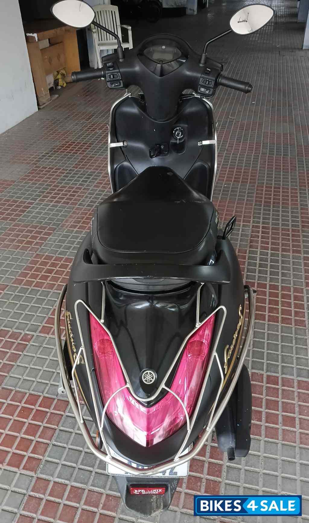 Matt Black Yamaha Fascino S