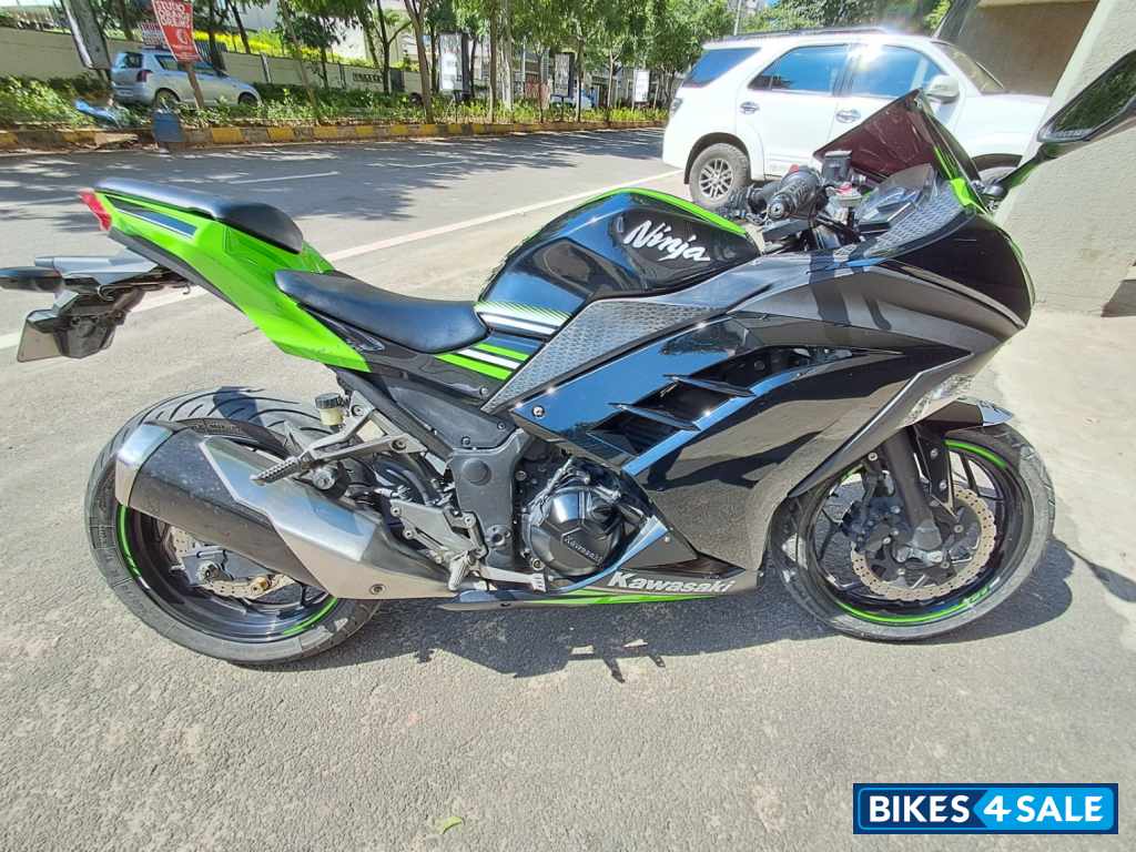 Lime Green Kawasaki Ninja 300R