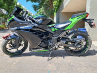 Lime Green Kawasaki Ninja 300R