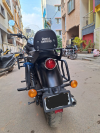 Mat Black Royal Enfield Meteor 350 Stellar