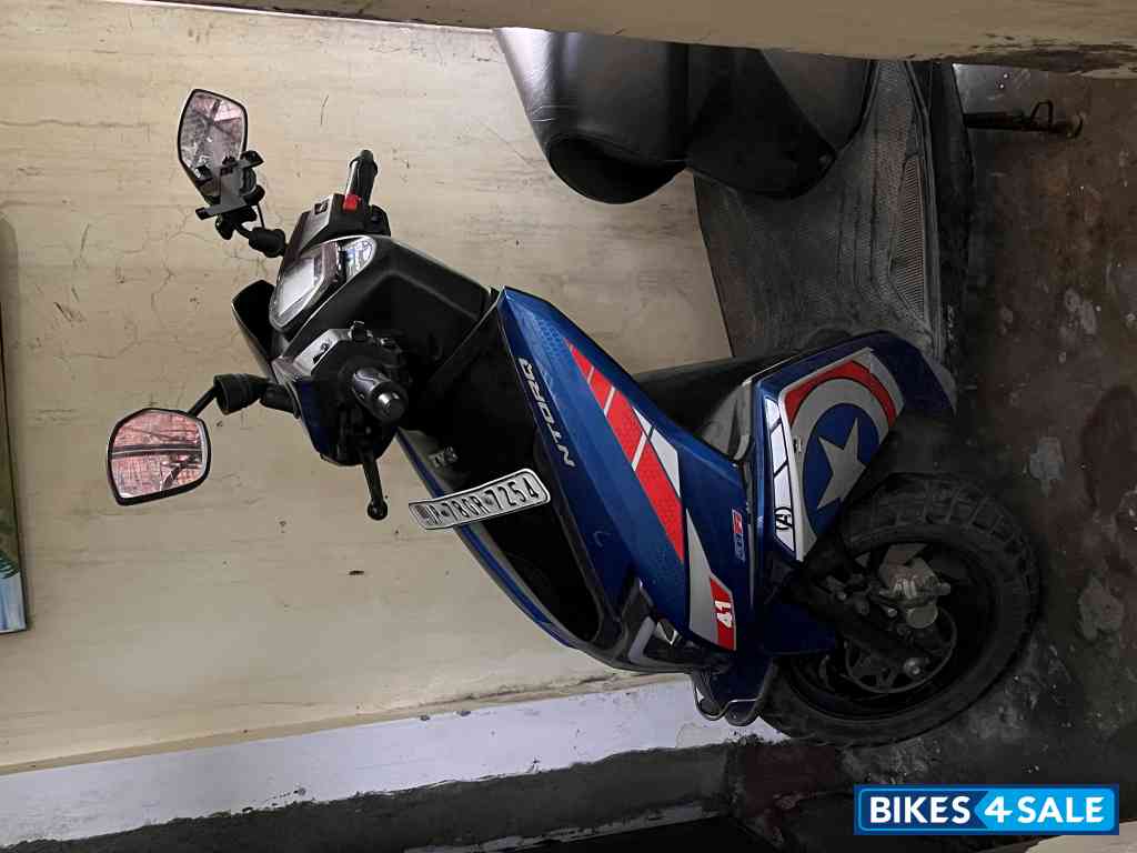 Captain America TVS NTORQ 125 Super Soldier Edition