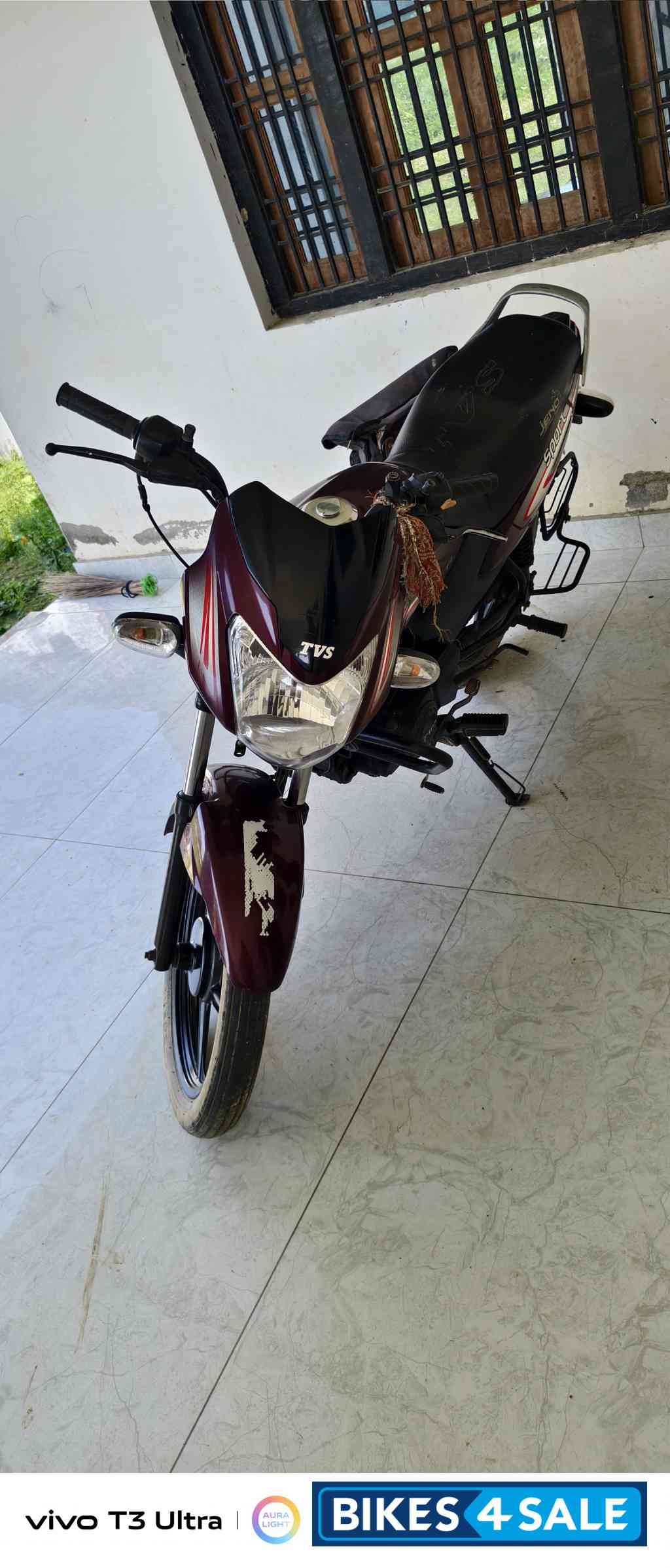 Purple TVS Sport BS6