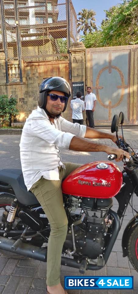 Red Royal Enfield Thunderbird X 350