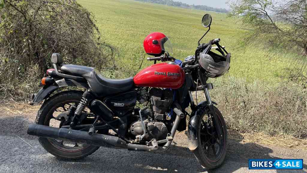 Red Royal Enfield Thunderbird X 350